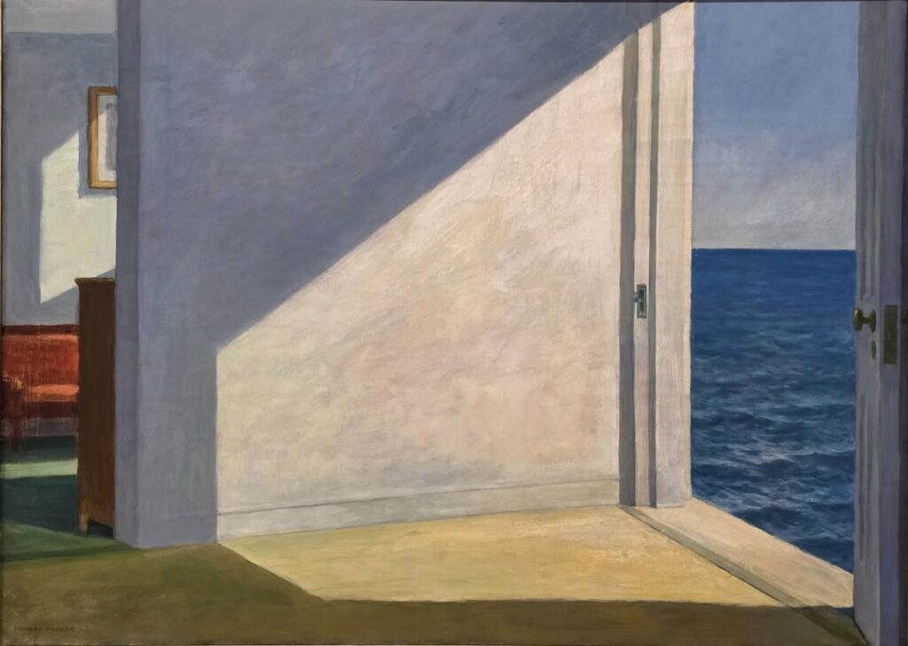 Obra de arte — Edward Hopper, Rooms by the Sea, 1951